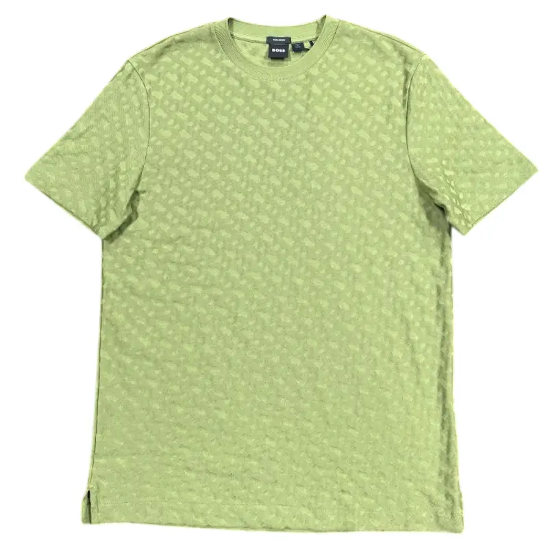 HUGO BOSS GREEN T-SHIRT MEN H THOMPSON 80 50537131311