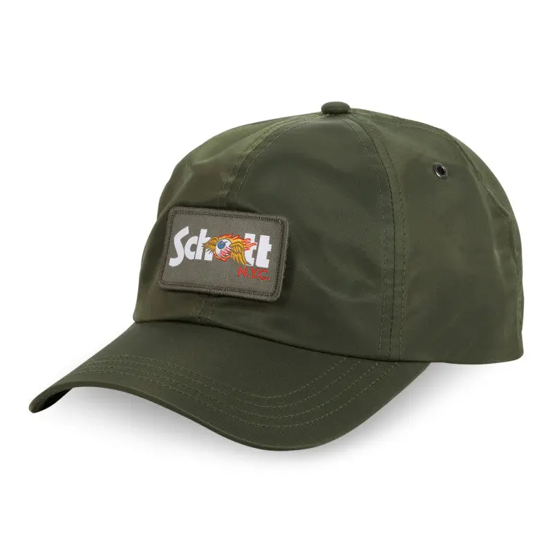 Von Dutch - X SCHOTT Co-Lab - Unstructured Baseball Cap - Olive