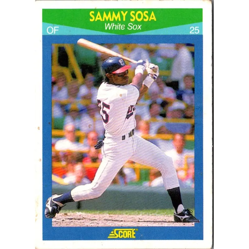 1990 Score Rising Stars Sammy Sosa #35