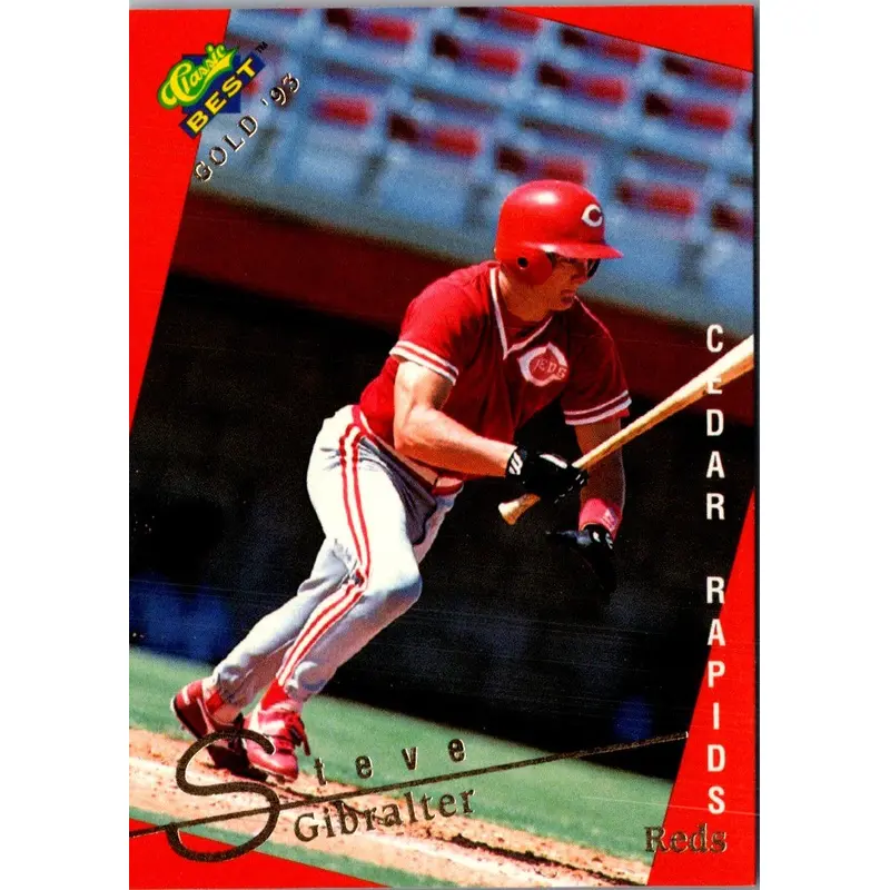 1993 Classic Best Gold Steve Gibralter #214
