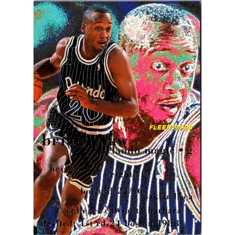 1995 Fleer Brian Shaw #133