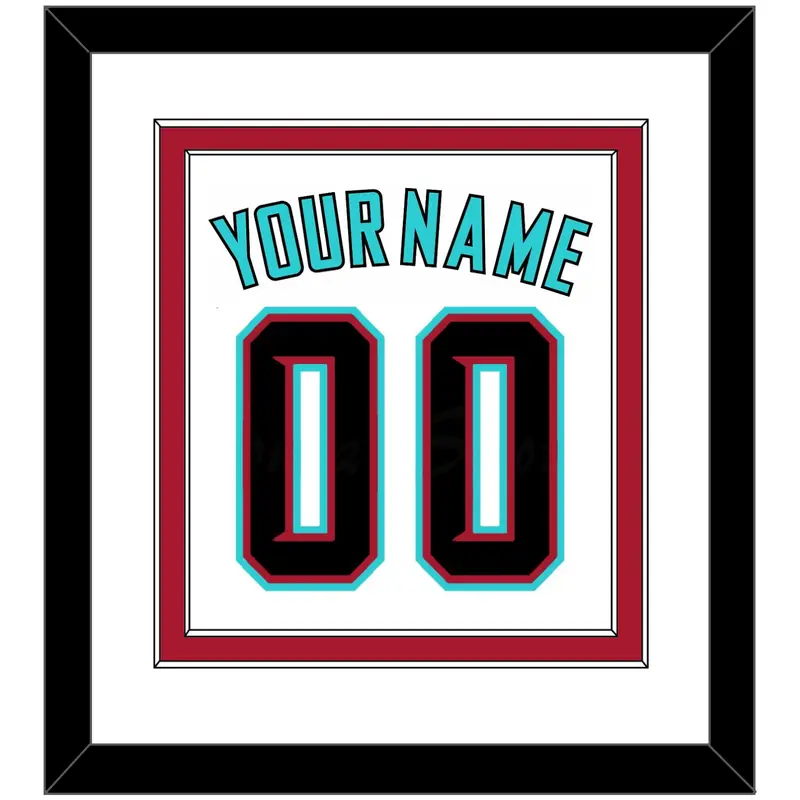 Arizona Name & Number - Alternate Home White (2020-2023) - Double Mat 1