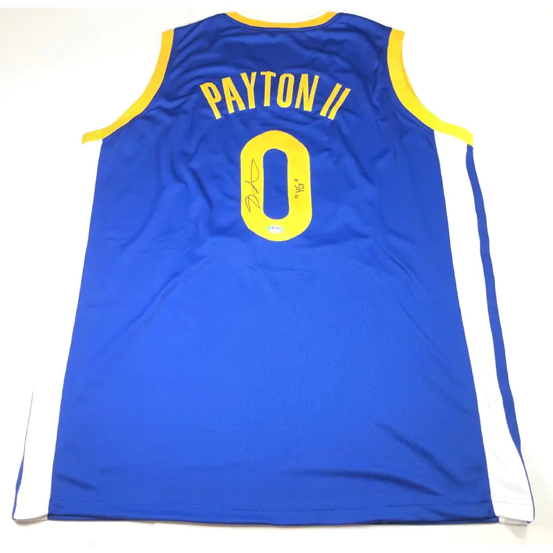 Gary Payton II Signed jersey PSA/DNA Golden State Warriors Autographed YG