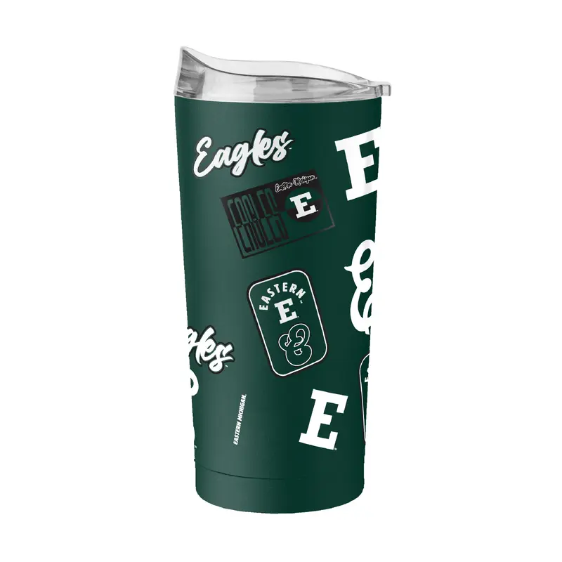Eastern Michigan 20oz Dreamweave Powder Coat Tumbler