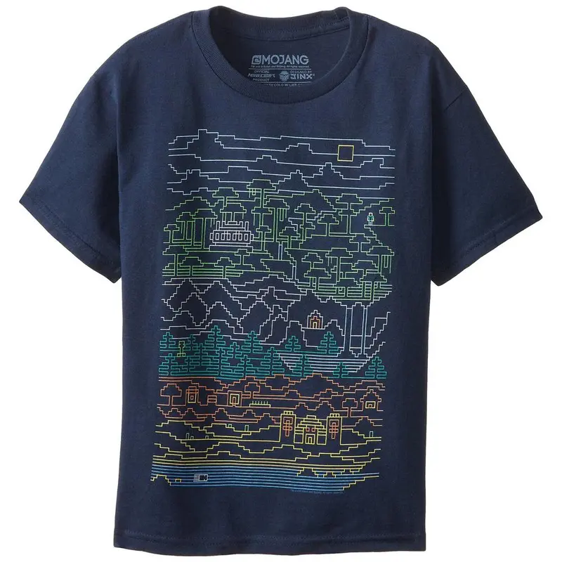 Minecraft - Line Time Youth T-Shirt