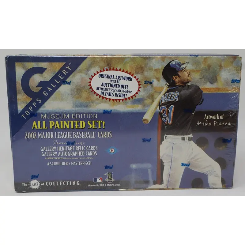 2002 Topps Gallery Baseball Museum Edition Box (Hobby) (24/8)