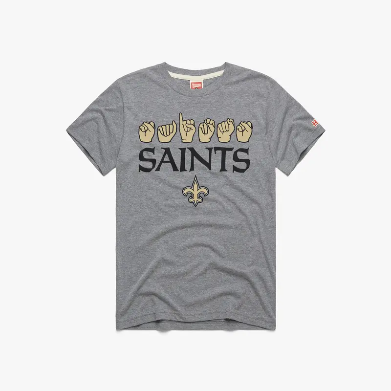 Love Sign x Saints ASL