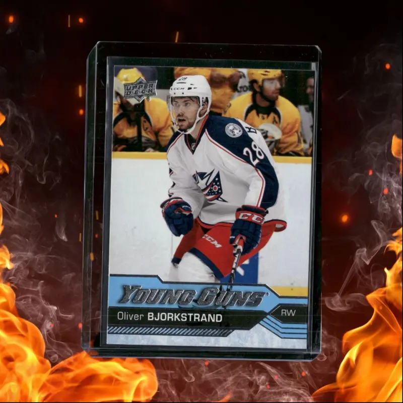 2016-17 Upper Deck Oliver Bjorkstrand Young Guns Rookie #243