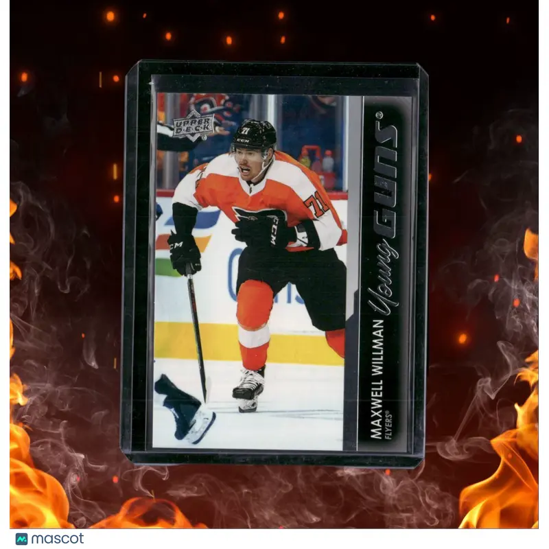 2021-22 Upper Deck Maxwell Willman Young Guns Rookie #497