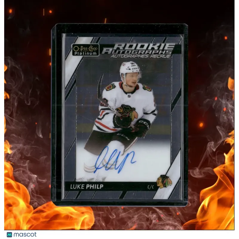 2023-24 O-Pee-Chee Platinum Luke Philp Rookie Auto #R-LP