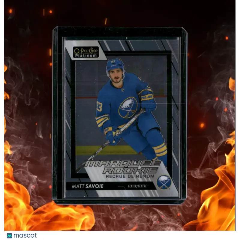 2023-24 O-Pee-Chee Platinum Matt Savoie Marquee (A) Rookie #297