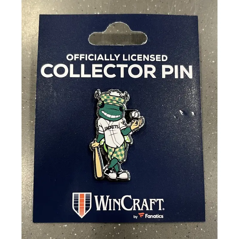 Auggie Mascot Lapel Pin
