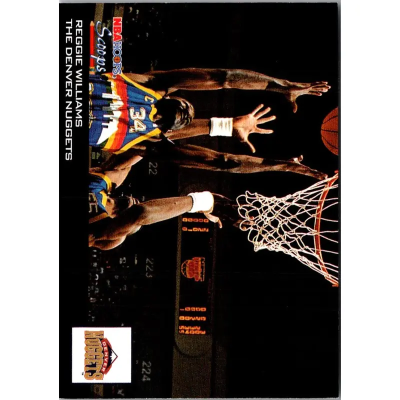 1993 Hoops Scoops Reggie Williams #HS7
