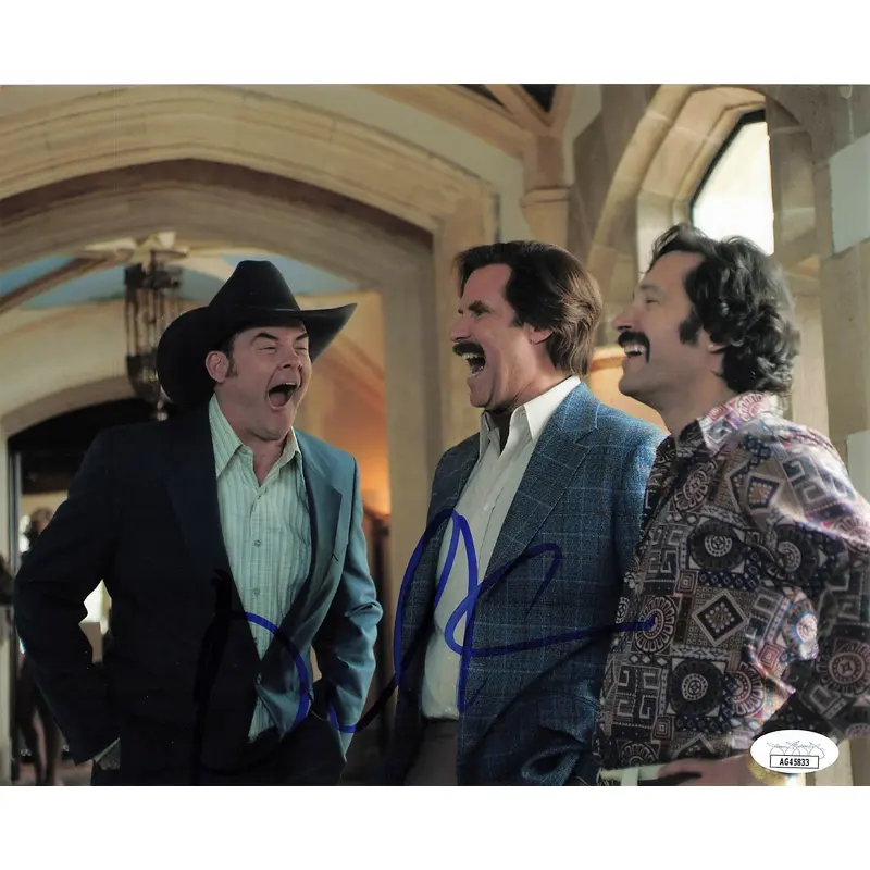 David Dave Koechner signed 8x10 photo JSA Autographed
