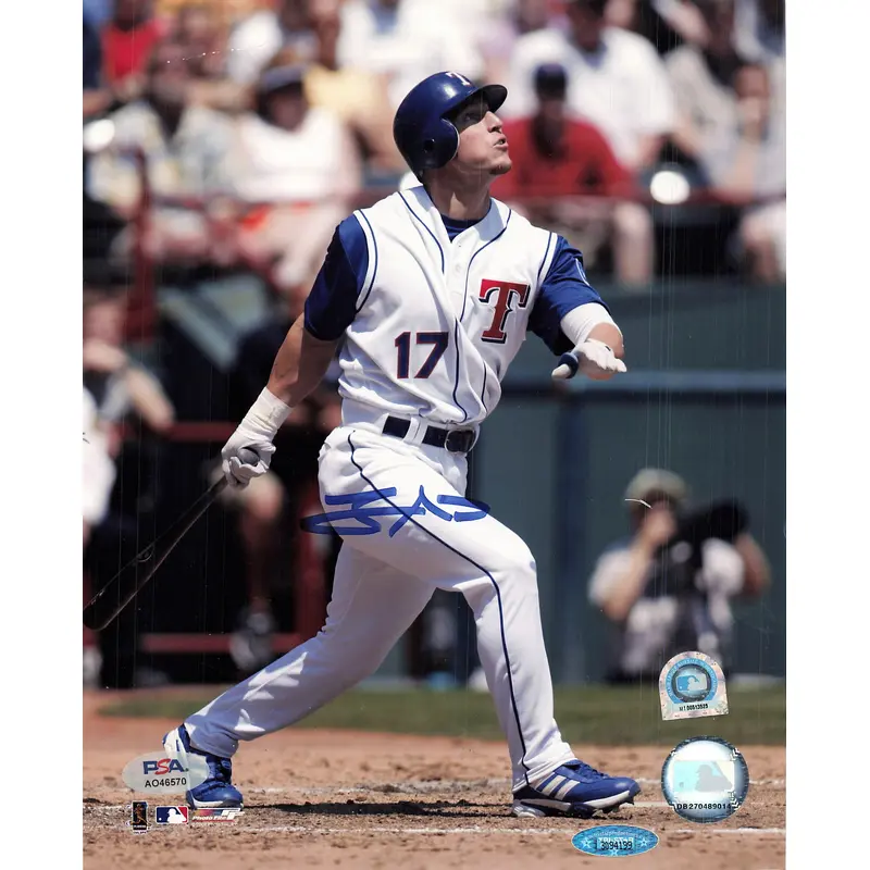 LAYNCE NIX signed 8x10 photo PSA/DNA Texas Rangers Autographed