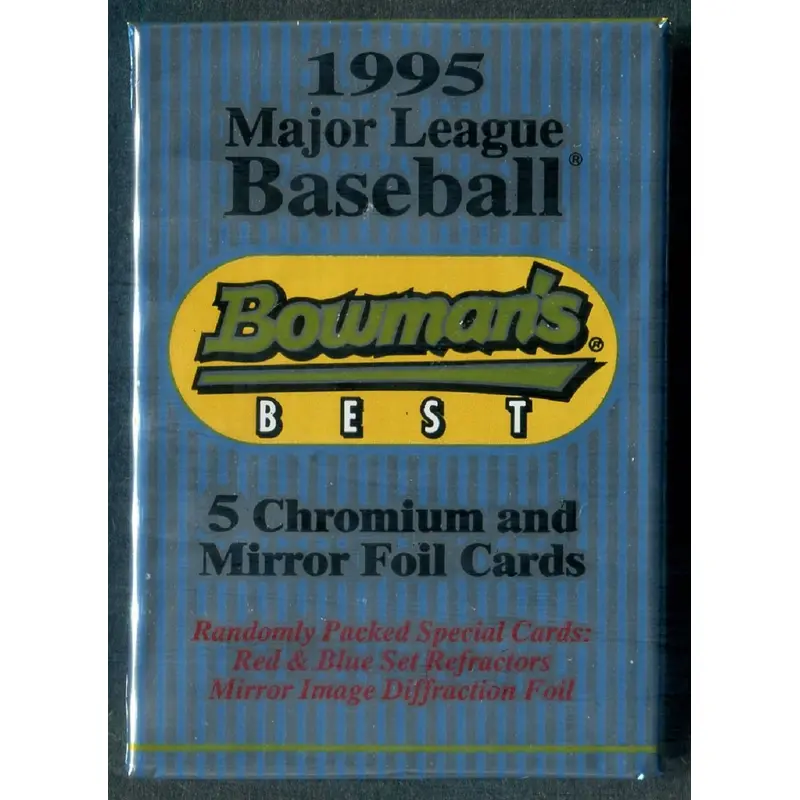 1995 Bowman's Best Baseball Unopened Pack (Retail) (5)