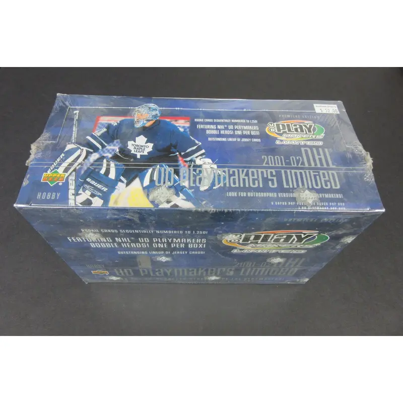 2001/02 Upper Deck Playmakers Limited  Hockey Box (Hobby)