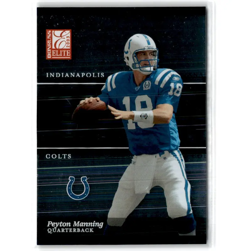 2003 Donruss Elite Peyton Manning #21