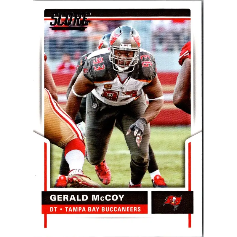 2017 Score Scorecard Gerald McCoy #323