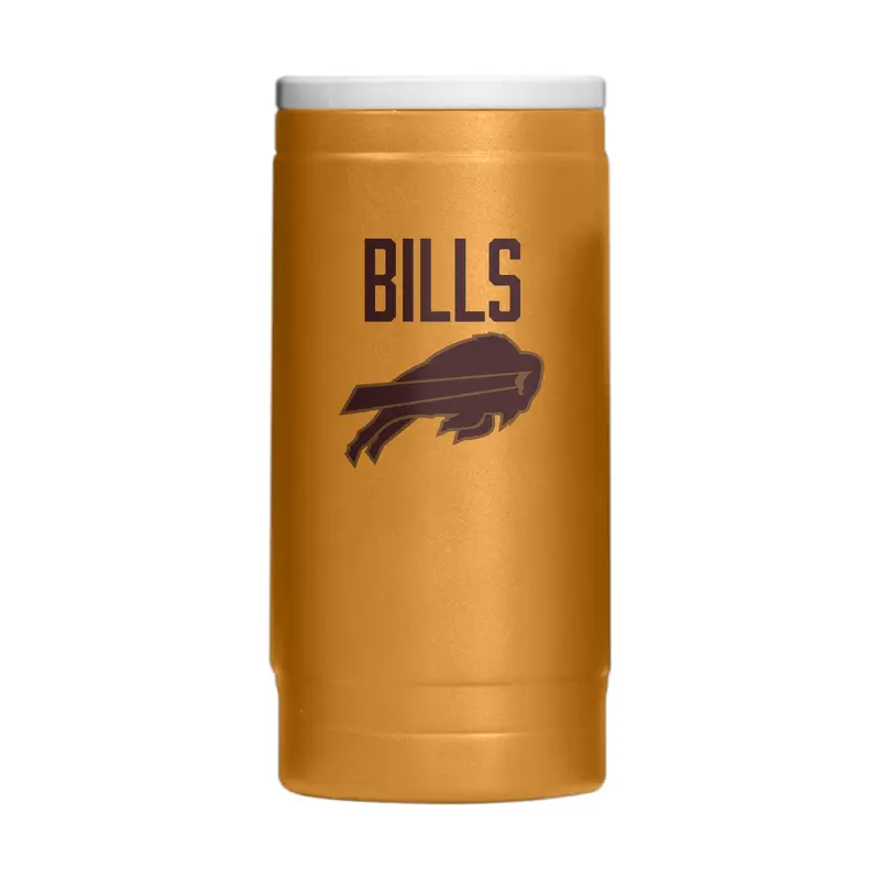 Buffalo Bills  Huddle Powder Coat Slim Can Coolie